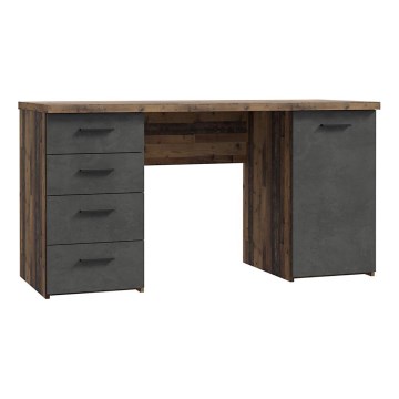 Skrivbord ARENO brun/grafit