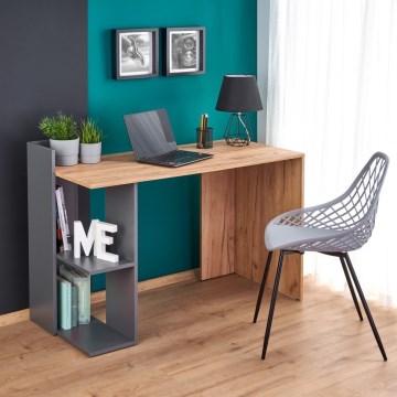 Skrivbord COZYRA Wotan-ek/antracit