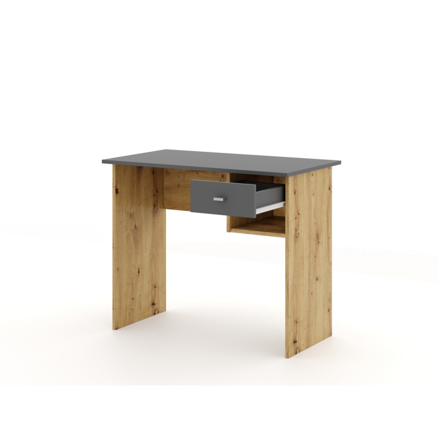 Skrivbord RICO ek artisan/grå