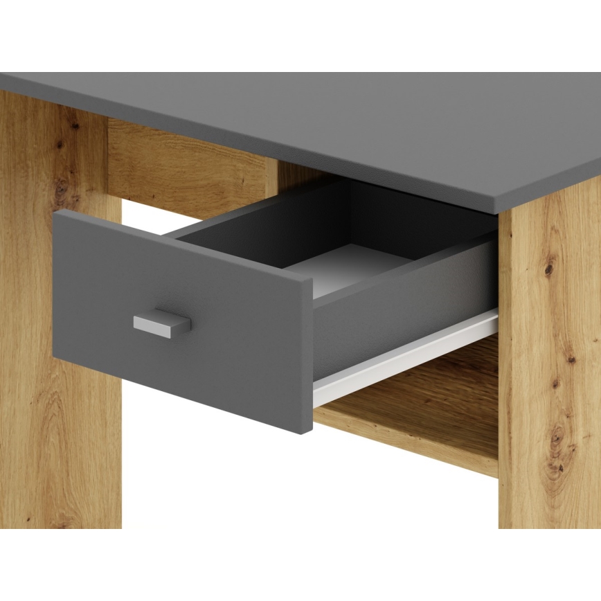 Skrivbord RICO ek artisan/grå