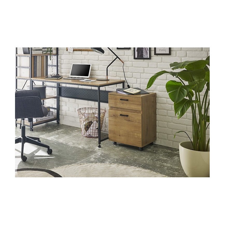 Skrivbordspedestal MIRANE i ek