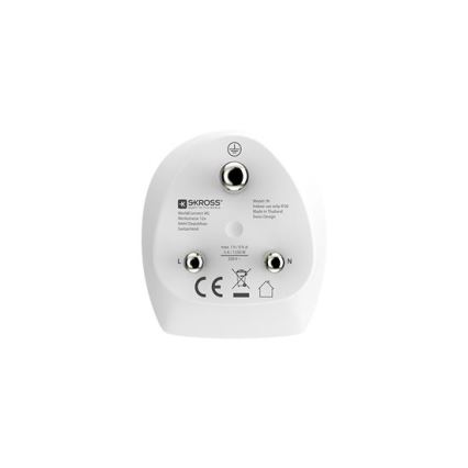 Reseadapter till Indien, typ D