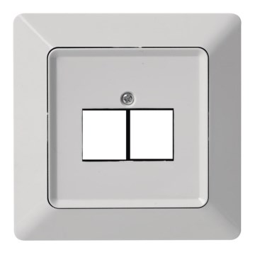 Skydd för Eluttag 2xRJ45
