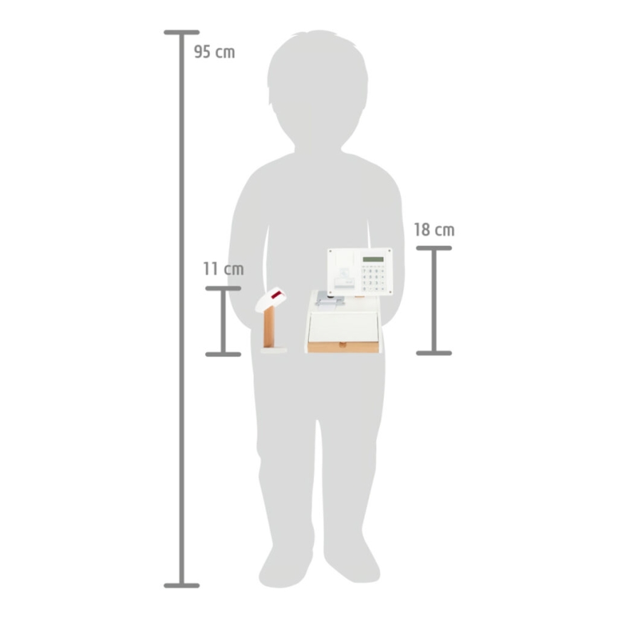 Small Foot - Kassaapparat Fresh 1xLR54