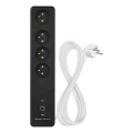 Smart förlängningssladd med strömbrytare GoSmart 4Z + 1xUSB-A + 1xUSB-C 2 m Wi-Fi Tuya