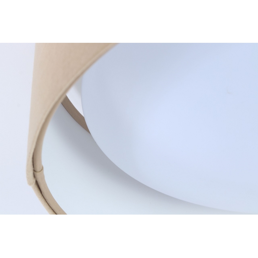 LED Dimbart taklampa SMART GALAXY LED/24W/230V Ø 44 cm beige/vit 3000-6500K + fjärrkontroll