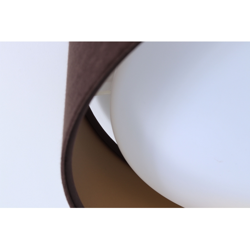 LED Dimbart taklampa SMART GALAXY LED/24W/230V Ø 44 cm brun/guld 3000-6500K + fjärrkontroll