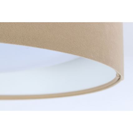 LED Dimbart taklampa SMART GALAXY LED/24W/230V Ø 45 cm 2700-6500K Wi-Fi Tuya beige/vit + fjärrkontroll