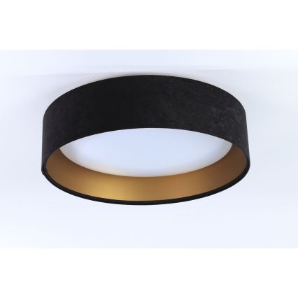 LED Dimbart taklampa SMART GALAXY LED/36W/230V Ø 55 cm 2700-6500K Wi-Fi Tuya svart/guld + fjärrkontroll