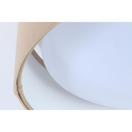 LED Dimbart taklampa SMART GALAXY LED/36W/230V Ø 55 cm 2700-6500K Wi-Fi Tuya beige/vit + fjärrkontroll