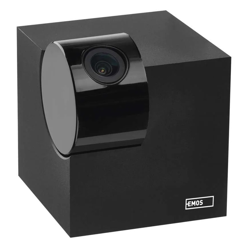 Smart inomhus roterande kamera med rörelsesensor GoSmart 5V Wi-Fi Tuya svart