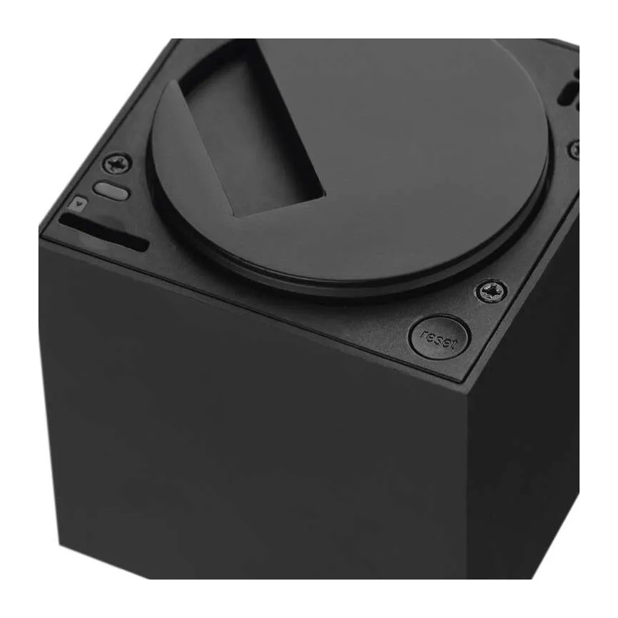 Smart inomhus roterande kamera med rörelsesensor GoSmart 5V Wi-Fi Tuya svart