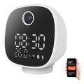 Smart kamera med väckarklocka, termometer och LED-ljus 1296p 3Mpx 5V Wi-Fi Tuya IP65