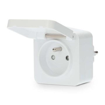 Smart kontakt 3680W/230V/ Type E/16A Wi-Fi Tuya IP44