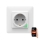 Smart kontakt SMART 3680W/230V/16A Wi-Fi Tuya SCHUKO
