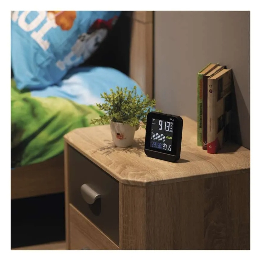 Smart luftkvalitetsmätare GOSMART 5V Wi-Fi