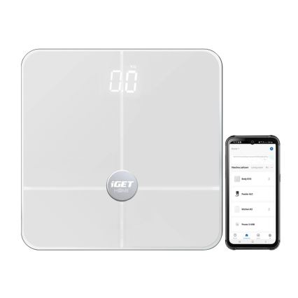 Smart personlig våg 3xAAA Bluetooth