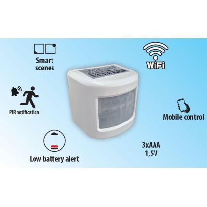 Smart rörelsesensor 3xAAA Wi-Fi Tuya