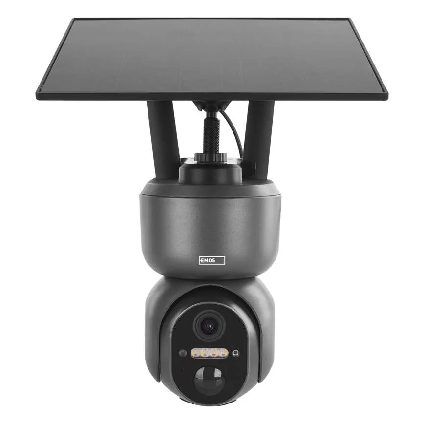 Smart solcellsdriven kamera med GoSmart-sensor, 4G/LTE, 10400 mAh (5V), IP65, Tuya-kompatibel