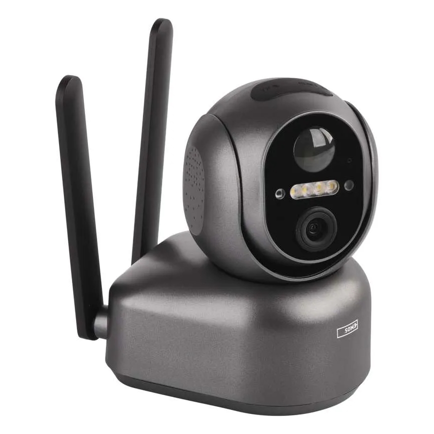Smart solcellsdriven kamera med GoSmart-sensor, 4G/LTE, 10400 mAh (5V), IP65, Tuya-kompatibel