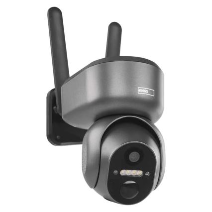 Smart solcellsdriven kamera med GoSmart-sensor, 4G/LTE, 10400 mAh (5V), IP65, Tuya-kompatibel