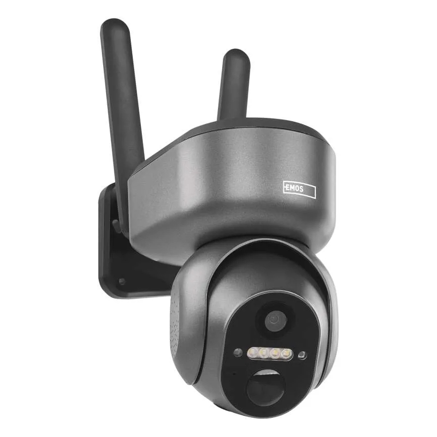 Smart solcellsdriven kamera med GoSmart-sensor, 4G/LTE, 10400 mAh (5V), IP65, Tuya-kompatibel