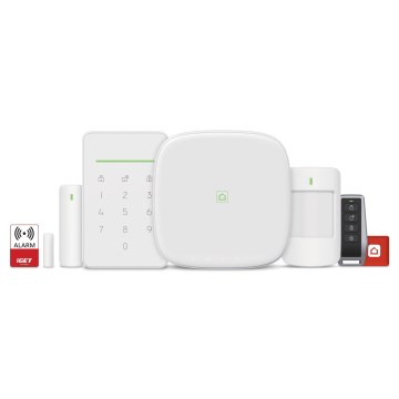 Smart trådlöst säkerhetssystem 4G LTE/Wi-Fi/Ethernet/GSM