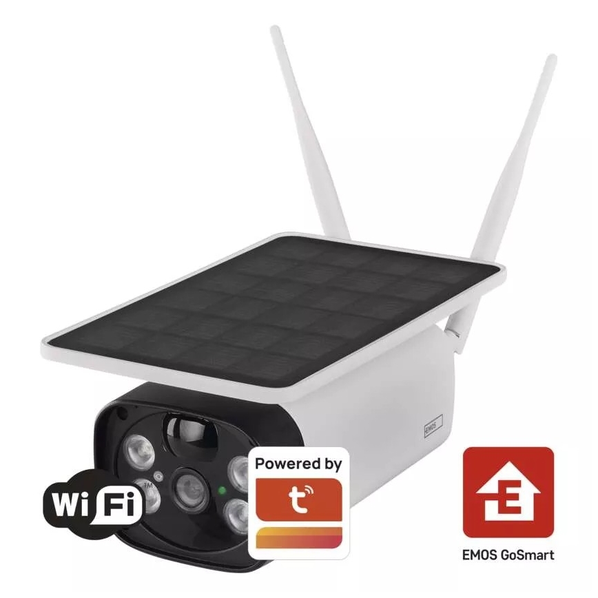 Smart utomhus IP-kamera GoSmart 3,5W/5V 8800 mAh IP55