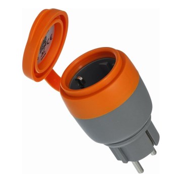 Smart utomhus uttag 3680W/230V/Typ F SCHUKO/16A Wi-Fi IP44