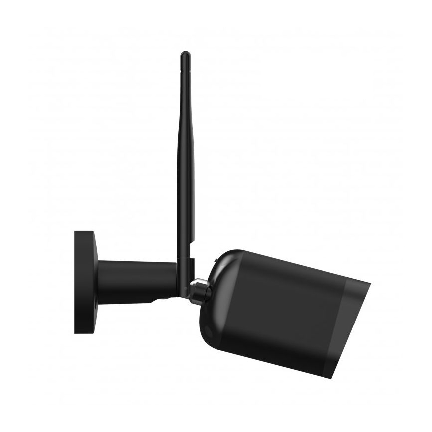Smart utomhuskamera med Full HD 1080p-sensor 12V IP65 Wi-Fi Tuya svart