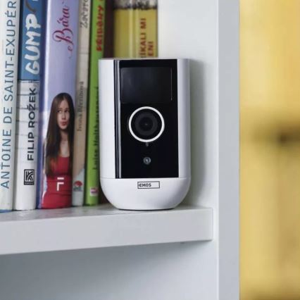 Smart utomhuskamera med rörelsesensor GoSmart 5V 9600mAh IP65 Wi-Fi Tuya