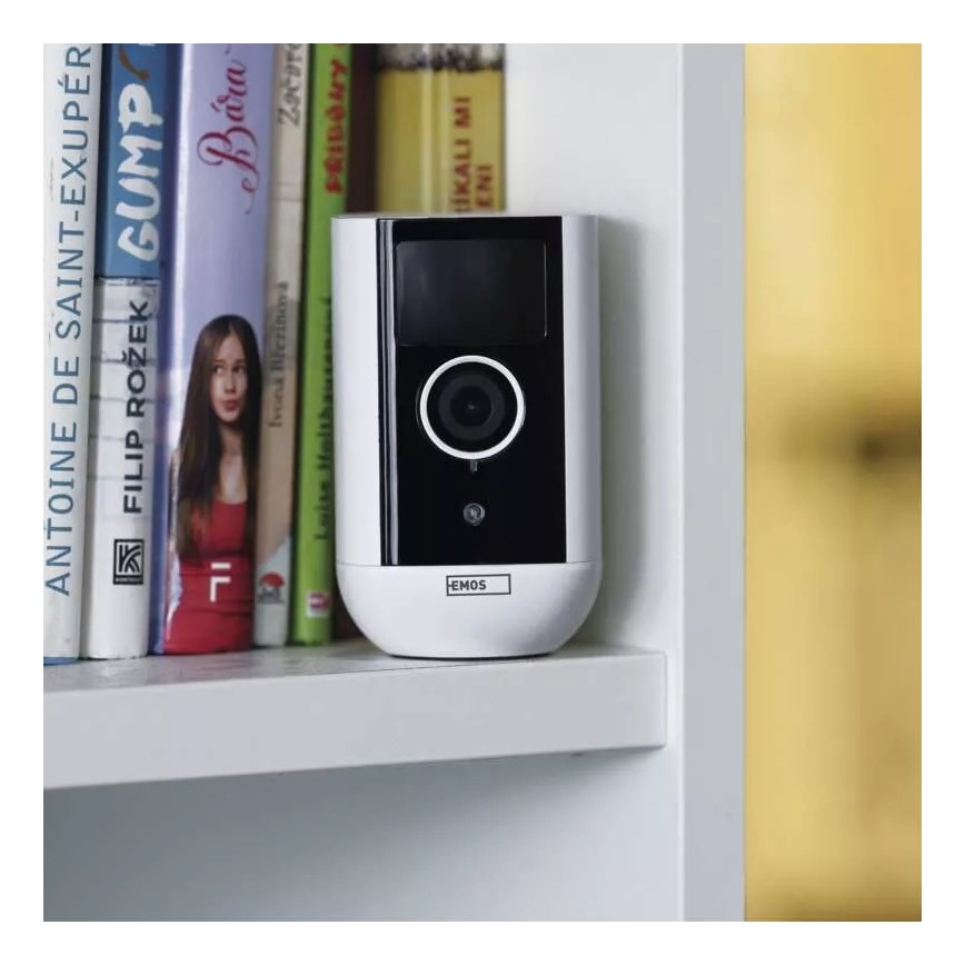 Smart utomhuskamera med rörelsesensor GoSmart 5V 9600mAh IP65 Wi-Fi Tuya