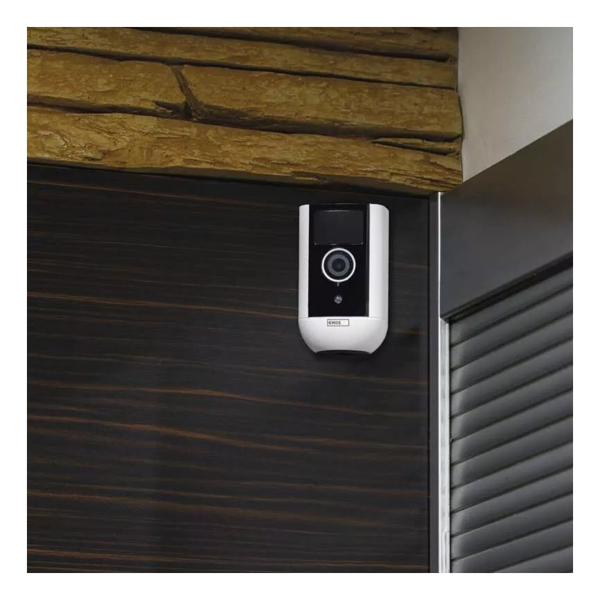 Smart utomhuskamera med rörelsesensor GoSmart 5V 9600mAh IP65 Wi-Fi Tuya