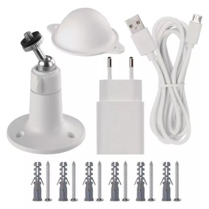 Smart utomhuskamera med rörelsesensor GoSmart 5V 9600mAh IP65 Wi-Fi Tuya