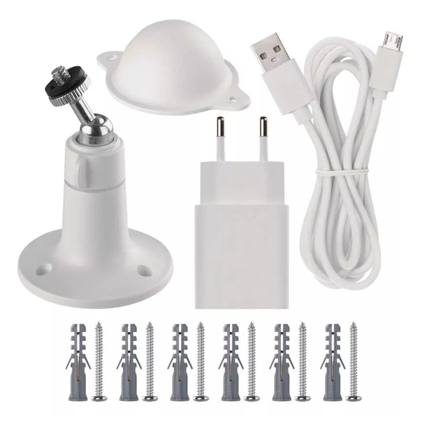 Smart utomhuskamera med rörelsesensor GoSmart 5V 9600mAh IP65 Wi-Fi Tuya