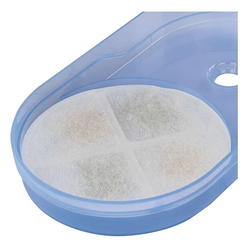 Smart vattenfontän för husdjur 2,6 l/5V grå Wi-Fi