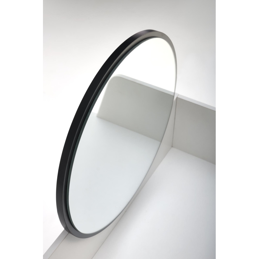 Sminkbord AGNES 120x80 cm vit/svart