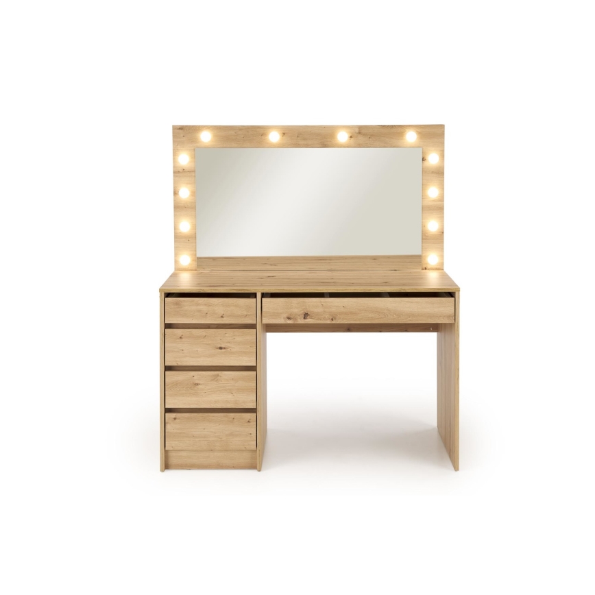 Sminkbord AMORIO 120x55 cm, Artisan-ek