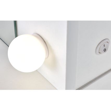 Sminkbord AMORIO vitt