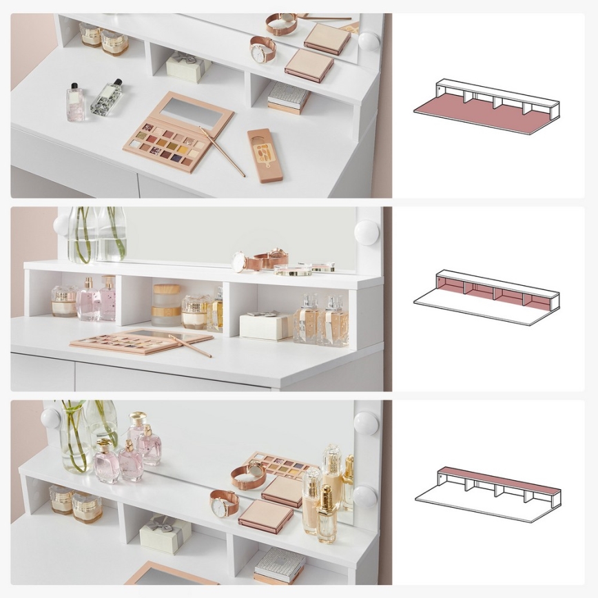 Sminkbord HATOR vitt