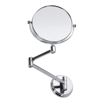 Sminkspegel 18,5x26 cm, silver