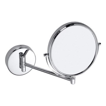 Sminkspegel 23,2x26,5 cm i silver