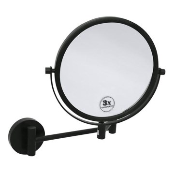 Sminkspegel 23x28 cm svart