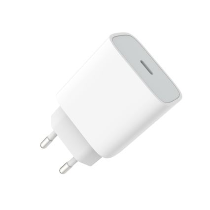 Snabbladdningsadapter Power Delivery 20W USB-C vit