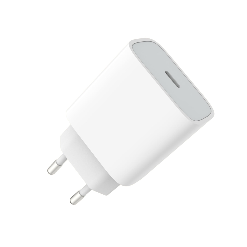 Snabbladdningsadapter Power Delivery 20W USB-C vit