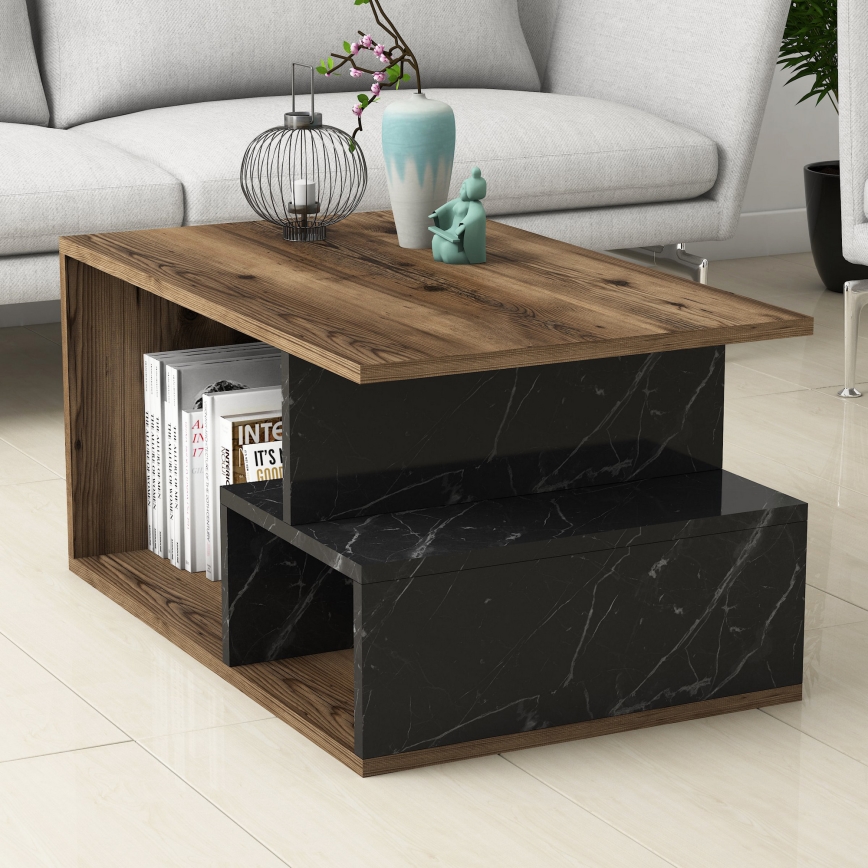 Soffbord ARTE 54x90 cm brun