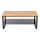 Soffbord ARTIGA 45x105 cm svart/beige