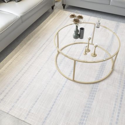 Soffbord BERLIN 80x45 cm guld/klar