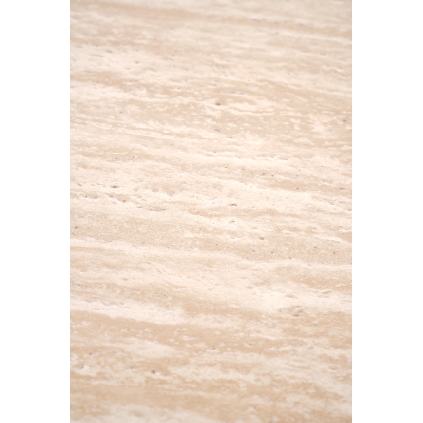 Soffbord CALDO Ø 50 cm, brun/beige