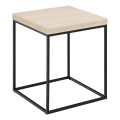 Soffbord CAMILO 40x40 cm travertin